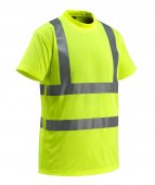 Tricou la baza gatului galben reflectorizant
