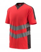 Tricou la baza gatului rosu reflectorizant - antracit inchis