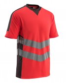 Tricou la baza gatului rosu reflectorizant - antracit inchis