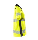 Tricou polo galben reflectorizant dama V
