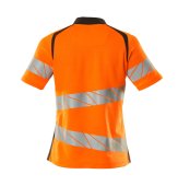 Tricou polo portocaliu reflectorizant dama 