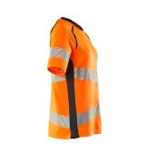 Tricou portocaliu reflectorizant dama V1