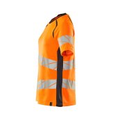 Tricou portocaliu reflectorizant dama V1