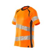 Tricou portocaliu reflectorizant dama V1