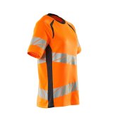 Tricou portocaliu reflectorizant dama V1