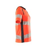 Tricou rosu reflectorizant dama 
