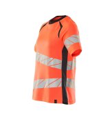 Tricou rosu reflectorizant dama 