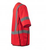 Vesta reflectorizanta trafic inchidere cu fermoar