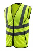 Vesta reflectorizanta trafic inchidere cu fermoar